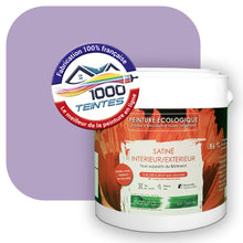 Charger l&#39;image dans la galerie, Peinture écologique Natura Tassili® Les Violets (L&#39;Atelier by Edicolor 129D/129-D/129D1) Intérieur/Extérieur SATIN
