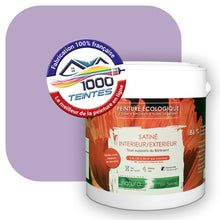 Charger l&#39;image dans la galerie, Peinture écologique Natura Tassili® Les Violets (L&#39;Atelier by Edicolor 130A/130-A/130A1) Intérieur/Extérieur SATIN
