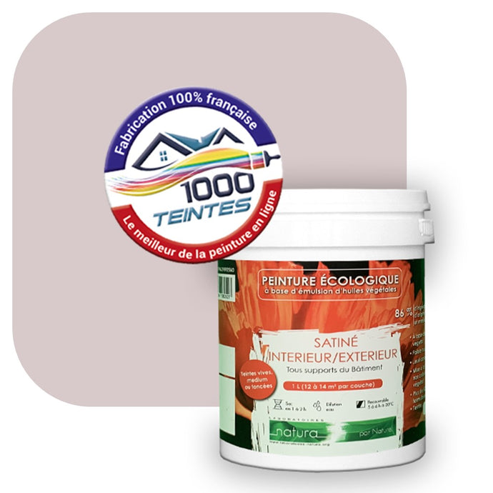 Peinture écologique Natura Tassili® Les Violets (L'Atelier by Edicolor 132B/132-B/132B1) Intérieur/Extérieur SATIN