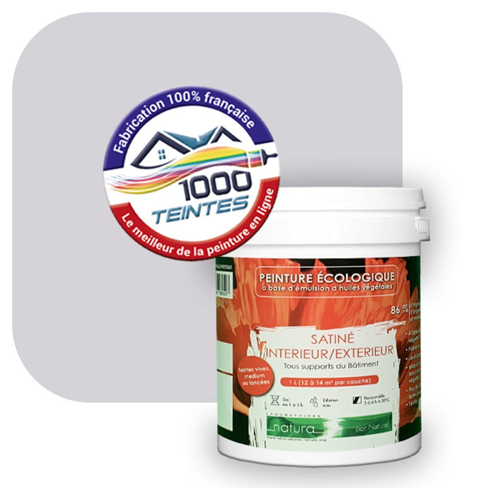Peinture écologique Natura Tassili® Les Violets (L'Atelier by Edicolor 135A/135-A/135A1) Intérieur/Extérieur SATIN