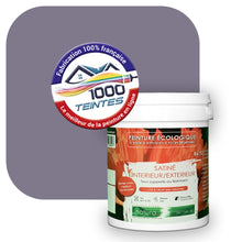 Charger l&#39;image dans la galerie, Peinture écologique Natura Tassili® Les Violets (L&#39;Atelier by Edicolor 135D/135-D/135D1) Intérieur/Extérieur SATIN
