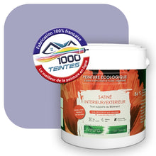 Charger l&#39;image dans la galerie, Peinture écologique Natura Tassili® Les Violets (L&#39;Atelier by Edicolor 137B/137-B/137B1) Intérieur/Extérieur SATIN
