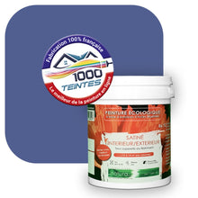 Charger l&#39;image dans la galerie, Peinture écologique Natura Tassili® Les Bleus (L&#39;Atelier by Edicolor 141E/141-E/141E1) Intérieur/Extérieur SATIN
