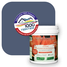 Charger l&#39;image dans la galerie, Peinture écologique Natura Tassili® Les Bleus (L&#39;Atelier by Edicolor 145C/145-C/145C1) Intérieur/Extérieur SATIN
