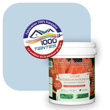 Charger l&#39;image dans la galerie, Peinture écologique Natura Tassili® Les Bleus (L&#39;Atelier by Edicolor 148A/148-A/148A1) Intérieur/Extérieur SATIN
