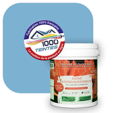 Charger l&#39;image dans la galerie, Peinture écologique Natura Tassili® Les Bleus (L&#39;Atelier by Edicolor 148C/148-C/148C1) Intérieur/Extérieur SATIN
