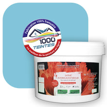 Charger l&#39;image dans la galerie, Peinture écologique Natura Tassili® Les Bleus (L&#39;Atelier by Edicolor 158B/158-B/158B1) Intérieur/Extérieur SATIN
