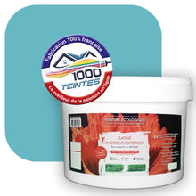 Charger l&#39;image dans la galerie, Peinture écologique Natura Tassili® Les Bleus (L&#39;Atelier by Edicolor 162C/162-C/162C1) Intérieur/Extérieur SATIN
