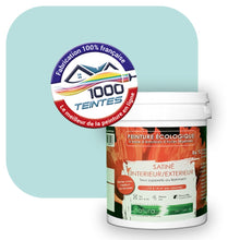 Charger l&#39;image dans la galerie, Peinture écologique Natura Tassili® Les Bleus (L&#39;Atelier by Edicolor 163B/163-B/163B1) Intérieur/Extérieur SATIN
