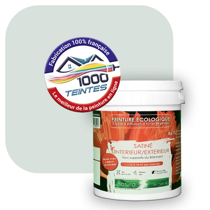 Peinture écologique Natura Tassili® Les Bleus (L'Atelier by Edicolor 165A/165-A/165A1) Intérieur/Extérieur SATIN
