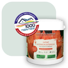 Charger l&#39;image dans la galerie, Peinture écologique Natura Tassili® Les Bleus (L&#39;Atelier by Edicolor 166A/166-A/166A1) Intérieur/Extérieur SATIN
