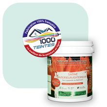 Charger l&#39;image dans la galerie, Peinture écologique Natura Tassili® Les Bleus (L&#39;Atelier by Edicolor 170A/170-A/170A1) Intérieur/Extérieur SATIN
