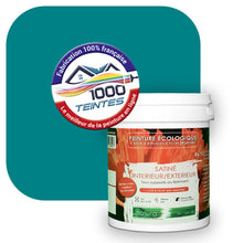 Charger l&#39;image dans la galerie, Peinture écologique Natura Tassili® Les Bleus (L&#39;Atelier by Edicolor 171D/171-D/171D1) Intérieur/Extérieur SATIN
