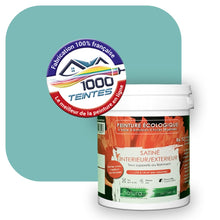 Charger l&#39;image dans la galerie, Peinture écologique Natura Tassili® Les Bleus (L&#39;Atelier by Edicolor 172C/172-C/172C1) Intérieur/Extérieur SATIN
