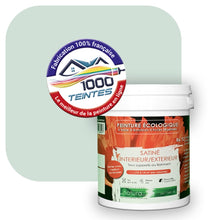 Charger l&#39;image dans la galerie, Peinture écologique Natura Tassili® Les Verts (L&#39;Atelier by Edicolor 173B/173-B/173B1) Intérieur/Extérieur SATIN
