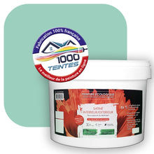Charger l&#39;image dans la galerie, Peinture écologique Natura Tassili® Les Verts (L&#39;Atelier by Edicolor 176B/176-B/176B1) Intérieur/Extérieur SATIN
