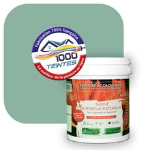 Charger l&#39;image dans la galerie, Peinture écologique Natura Tassili® Les Verts (L&#39;Atelier by Edicolor 177B/177-B/177B1) Intérieur/Extérieur SATIN

