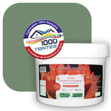 Charger l&#39;image dans la galerie, Peinture écologique Natura Tassili® Les Verts (L&#39;Atelier by Edicolor 180D/180-D/180D1) Intérieur/Extérieur SATIN
