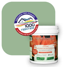 Charger l&#39;image dans la galerie, Peinture écologique Natura Tassili® Les Verts (L&#39;Atelier by Edicolor 181C/181-C/181C1) Intérieur/Extérieur SATIN
