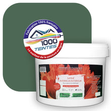Charger l&#39;image dans la galerie, Peinture écologique Natura Tassili® Les Verts (L&#39;Atelier by Edicolor 181E/181-E/181E1) Intérieur/Extérieur SATIN
