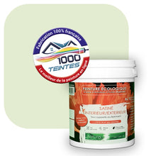 Charger l&#39;image dans la galerie, Peinture écologique Natura Tassili® Les Verts (L&#39;Atelier by Edicolor 185A/185-A/185A1) Intérieur/Extérieur SATIN
