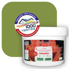 Charger l&#39;image dans la galerie, Peinture écologique Natura Tassili® Les Verts (L&#39;Atelier by Edicolor 187D/187-D/187D1) Intérieur/Extérieur SATIN
