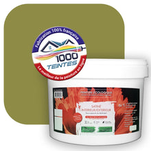 Charger l&#39;image dans la galerie, Peinture écologique Natura Tassili® Les Verts (L&#39;Atelier by Edicolor 189E/189-E/189E1) Intérieur/Extérieur SATIN

