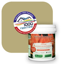 Charger l&#39;image dans la galerie, Peinture écologique Natura Tassili® Les Verts (L&#39;Atelier by Edicolor 190C/190-C/190C1) Intérieur/Extérieur SATIN
