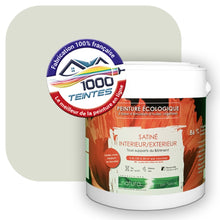 Charger l&#39;image dans la galerie, Peinture écologique Natura Tassili® Les Verts (L&#39;Atelier by Edicolor 196A/196-A/196A1) Intérieur/Extérieur SATIN
