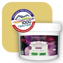 Charger l&#39;image dans la galerie, Peinture écologique Natura Tassili® Les Jaunes (L&#39;Atelier by Edicolor 076C/076-C/076C1) Intérieur/Extérieur VELOURS
