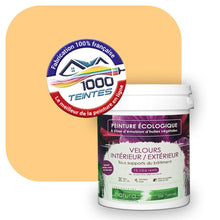 Charger l&#39;image dans la galerie, Peinture écologique Natura Tassili® Les Jaunes (L&#39;Atelier by Edicolor 083C/083-C/083C1) Intérieur/Extérieur VELOURS
