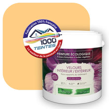 Charger l&#39;image dans la galerie, Peinture écologique Natura Tassili® Les Jaunes (L&#39;Atelier by Edicolor 083C/083-C/083C1) Intérieur/Extérieur VELOURS
