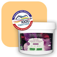 Charger l&#39;image dans la galerie, Peinture écologique Natura Tassili® Les Jaunes (L&#39;Atelier by Edicolor 083C/083-C/083C1) Intérieur/Extérieur VELOURS
