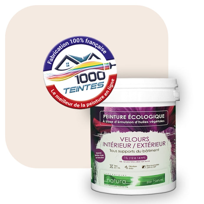 Peinture écologique Natura Tassili® Les Rouges (L'Atelier by Edicolor 098A/098-A/098A1) Intérieur/Extérieur VELOURS