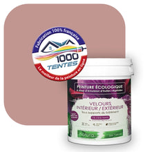 Charger l&#39;image dans la galerie, Peinture écologique Natura Tassili® Les Rouges (L&#39;Atelier by Edicolor 100C/100-C/100C1) Intérieur/Extérieur VELOURS
