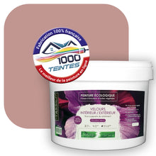 Charger l&#39;image dans la galerie, Peinture écologique Natura Tassili® Les Rouges (L&#39;Atelier by Edicolor 100C/100-C/100C1) Intérieur/Extérieur VELOURS
