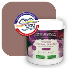 Charger l&#39;image dans la galerie, Peinture écologique Natura Tassili® Les Rouges (L&#39;Atelier by Edicolor 100D/100-D/100D1) Intérieur/Extérieur VELOURS
