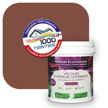 Charger l&#39;image dans la galerie, Peinture écologique Natura Tassili® Les Rouges (L&#39;Atelier by Edicolor 101D/101-D/101D1) Intérieur/Extérieur VELOURS
