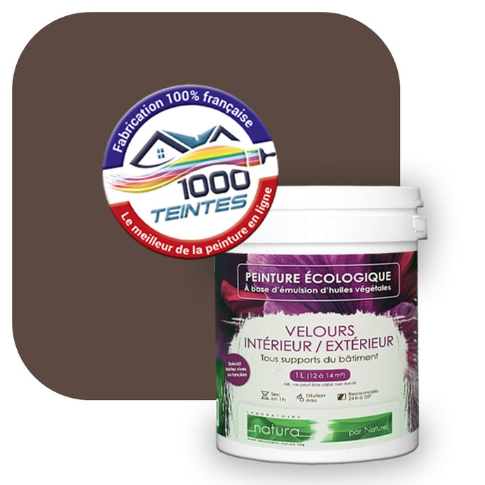 Peinture écologique Natura Tassili® Les Rouges (L'Atelier by Edicolor 101E/101-E/101E1) Intérieur/Extérieur VELOURS