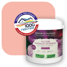 Charger l&#39;image dans la galerie, Peinture écologique Natura Tassili® Les Rouges (L&#39;Atelier by Edicolor 104B/104-B/104B1) Intérieur/Extérieur VELOURS
