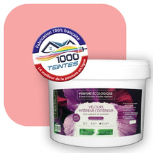 Charger l&#39;image dans la galerie, Peinture écologique Natura Tassili® Les Rouges (L&#39;Atelier by Edicolor 111C/111-C/111C1) Intérieur/Extérieur VELOURS
