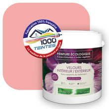 Charger l&#39;image dans la galerie, Peinture écologique Natura Tassili® Les Rouges (L&#39;Atelier by Edicolor 113B/113-B/113B1) Intérieur/Extérieur VELOURS
