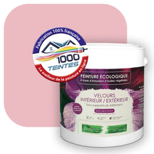 Charger l&#39;image dans la galerie, Peinture écologique Natura Tassili® Les Rouges (L&#39;Atelier by Edicolor 115A/115-A/115A1) Intérieur/Extérieur VELOURS
