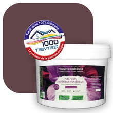 Charger l&#39;image dans la galerie, Peinture écologique Natura Tassili® Les Rouges (L&#39;Atelier by Edicolor 115E/115-E/115E1) Intérieur/Extérieur VELOURS
