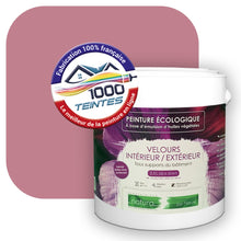 Charger l&#39;image dans la galerie, Peinture écologique Natura Tassili® Les Rouges (L&#39;Atelier by Edicolor 117A/117-A/117A1) Intérieur/Extérieur VELOURS
