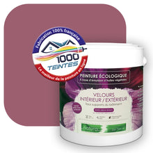 Charger l&#39;image dans la galerie, Peinture écologique Natura Tassili® Les Rouges (L&#39;Atelier by Edicolor 117B/117-B/117B1) Intérieur/Extérieur VELOURS
