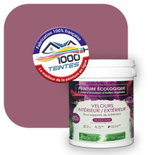 Charger l&#39;image dans la galerie, Peinture écologique Natura Tassili® Les Rouges (L&#39;Atelier by Edicolor 117C/117-C/117C1) Intérieur/Extérieur VELOURS
