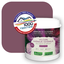 Charger l&#39;image dans la galerie, Peinture écologique Natura Tassili® Les Rouges (L&#39;Atelier by Edicolor 117D/117-D/117D1) Intérieur/Extérieur VELOURS
