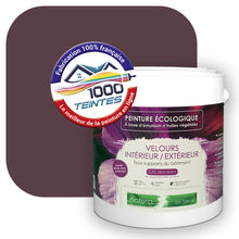 Charger l&#39;image dans la galerie, Peinture écologique Natura Tassili® Les Rouges (L&#39;Atelier by Edicolor 117E/117-E/117E1) Intérieur/Extérieur VELOURS
