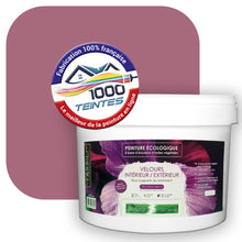 Charger l&#39;image dans la galerie, Peinture écologique Natura Tassili® Les Rouges (L&#39;Atelier by Edicolor 118E/118-E/118E1) Intérieur/Extérieur VELOURS
